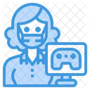 Gamer Game Occupation Icon