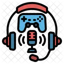 Gamer Podcast Game Icon