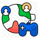 Gamer Game Players Game Guy Icon