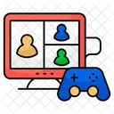 Gamer Game Players Game Guy Icon