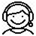 Gamer Boy Headset Icon