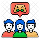 Gamers Game Players Game Guy Icon