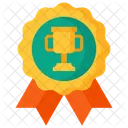 Gamificacion Medalla Trofeo Icono