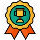 Gamificacion Medalla Trofeo Icono