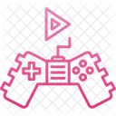 Gaming Neon Signs Video Games Icon