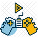 Gaming Neon Signs Video Games Icon