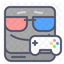 Gaming Play Station Console Icon