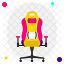 Gaming Chair Ergonomic Chair Comfortable Gaming Chair Icon