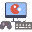 Gaming Computer Desktop Computer Icon