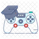 Gaming Education Gaming Learning Gamification Icon