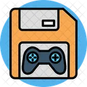 Gaming Floppy disk  Symbol