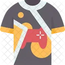 Gaming Gersey Jersey Shirt Icon