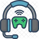 ゲーミングヘッドセット  アイコン