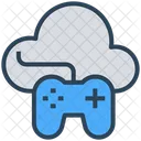 Cloud Computing Gaming Icon