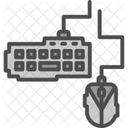 Gaming Keyboard And Mouse  Icon