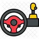 Gaming steering wheel  Icon