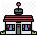Gamming House Indoor Game Building Aracde Game Complex Icon