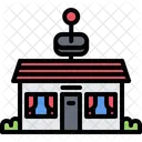 Gamming House Indoor Game Building Aracde Game Complex Icon