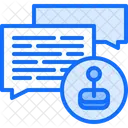 Gamming Message Gamming Chat Video Game Chat Icon
