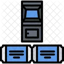 Gamming Ticket Gamming Pass Arcade Game Ticket Icon