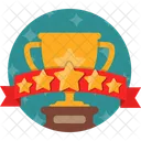 Ganador Campeon Exito Icono