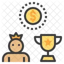Ganador Recompensa Bonificacion Icono