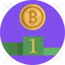 Bitcoin Ganador Logro Icon