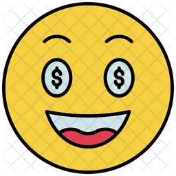 Ambição Emoji Ícone