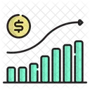 Grafico Negocios Beneficio Icono