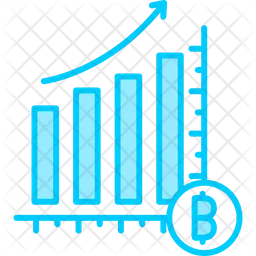 Ganancias de bitcoin  Icono