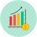 Ganancias de bitcoin  Icono