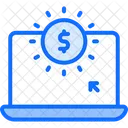 Ganancias En Linea Icono