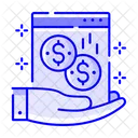 Ganancias por monetización  Icon