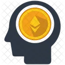 Ethereum Mente Humano Icono