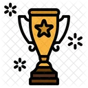 Ganar Estrella Copa Icono