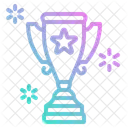 Ganar Estrella Copa Icono