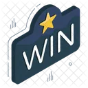 Ganar insignia  Icono