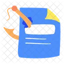 Gancho Documento Corrompido Icon