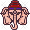Ganesha Hinduism Elephant Icon