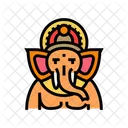 Ganesha God Om Icon