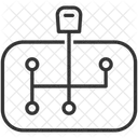 Schalten Schalthebel Gang Symbol