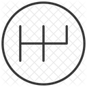 Schalten Schalthebel Gang Symbol