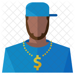 Gangster Icon - Download in Flat Style