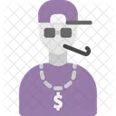 Gangster Criminal Brutal Icon