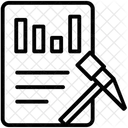 Mineracao De Dados Ganhar Dinheiro Coleta De Dados Ícone