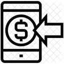 Ganhar Dinheiro Depositar Dinheiro Receber Dinheiro Ícone