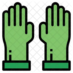 Gants  Icône
