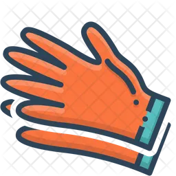 Gants  Icône
