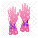 Gants de barbie  Icône