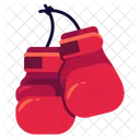 Gants De Boxe Competition Athletique Icône